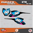 thumbnail image 3 of Kalair GFX Graphics Kit for Ktm 50SX MINI SX50 (2020-2023) Rugged Series, 3 of 5