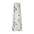 thumbnail image 4 of Robes d'Invité de Mariage pour Femmes Courtes Mode Féminine Col en V Sans Manches avec Poches Imprimées Robes Cottagecore en Liquidation, 4 of 5