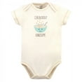 thumbnail image 4 of Touched by Nature Organic Cotton Bodysuits 5pk, Muffin, 6-9 Months, 4 of 6