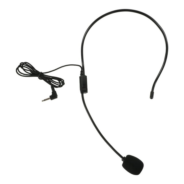 CIMAXIC Party Fake Headset Microphone Prop for Kids Realistic Simulation Mic for Stage Performance Dance Party Lightweight and Portable for Cosplay,7.09"X7.09"X5.12"