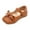 Brown, variant on Otqutp Casual Flower Girls Shoes Toddler Kids Baby Girls Dress Shoes Party Wedding Flower Bridesmaids Princess Shoes Flat Sole School Shoes 1-6Years