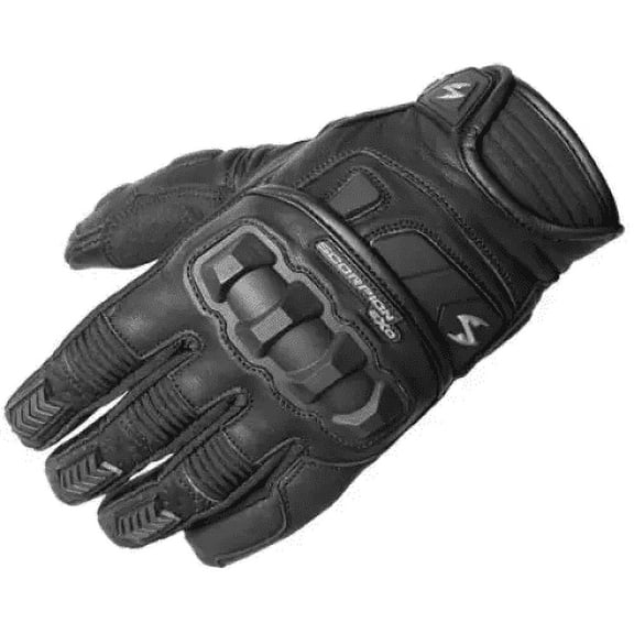 Scorpion EXO Klaw II Leather Motorcycle Glove - Blk, All Sizes