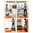 thumbnail image 5 of Upgraded Rock Stepper 2.0 for Exercise at , Rocking Stepper Side to Side, Low- -Friendly Exercise Machine with Resistance Bands, LCD  & 330 LBS Capacity, Full  Workout, 5 of 6
