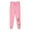 Pink, variant on USNSM Women's High Waist Sweatpants Active Jogger Yoga Lounge Pants Comfy Butterfly Print Drawstring Workout Jogging Pants Pink S