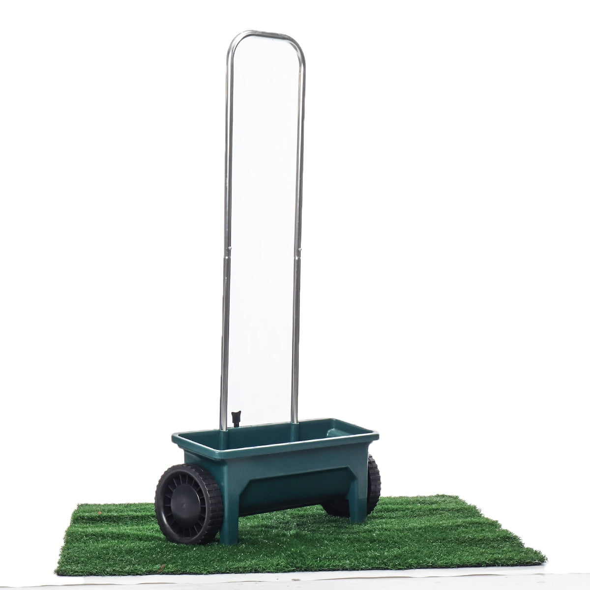 Hand Push Seeder Spreader Push Broadcast Fertiliser Garden Lawn Feed Truck