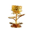 thumbnail image 2 of Candelabro de mantequilla de loto, suministros budistas, candelabro de aceite, candelabro de metal. Amarillo, 2 of 9