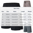 thumbnail image 3 of Ceisia Men's Elastic Waist Fitness Shorts with Drawstring & Seamless Lining for Gift Training Workouts, 3 of 9