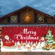 thumbnail image 5 of Decoraciones navideñas, adornos navideños, regalos navideños Garaje navideño Fondo festivo Tela Accesorios de fotografía Tela colgante navideña Tela colgante de fibra de poliéster, 5 of 6