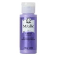 thumbnail image 1 of Folkart Metallic Acrylic Paint Amethyst, 2 fl oz, 1 of 7
