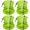 thumbnail image 1 of Men's Winter Neck Warmer Gaiter: 4 Pack High Visibility Reflective Face Masks for Outdoor Work and Sports Safety.,D, 1 of 7