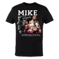 thumbnail image 3 of Camiseta negra de boxeo MMA Mike Tyson para gimnasio, camiseta de verano de algodón con cuello redondo y manga corta para hombre, nuevas camisetas de gran tamaño, 3 of 5
