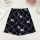thumbnail image 3 of Pantalones cortos deportivos de franela Sanrio Hello Kitty para mujer, de verano, kawaii, suaves, rosas, con diseño de gato KT, de forro polar coral con dibujos animados., 3 of 6