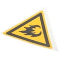 thumbnail image 4 of 1 Sheet Useful Flammable Sign Flammable Label Flammable Sign Warning Sign, 4 of 9