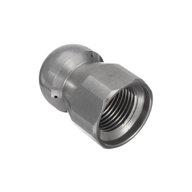 Tholdsy Boquilla de drenaje de rociador de Metal, dispositivo de limpieza, accesorios para exteriores, filtro de drenaje de superficie lisa para jardín, Kits de mantenimiento de impresoras