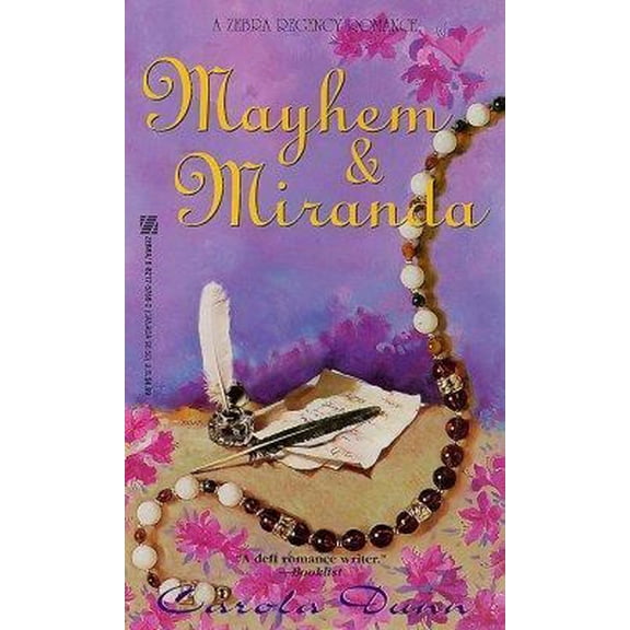 Pre-Owned Mayhem And Miranda (Zebra Regency Romance) (Mass Market Paperback) 0821757660 9780821757666