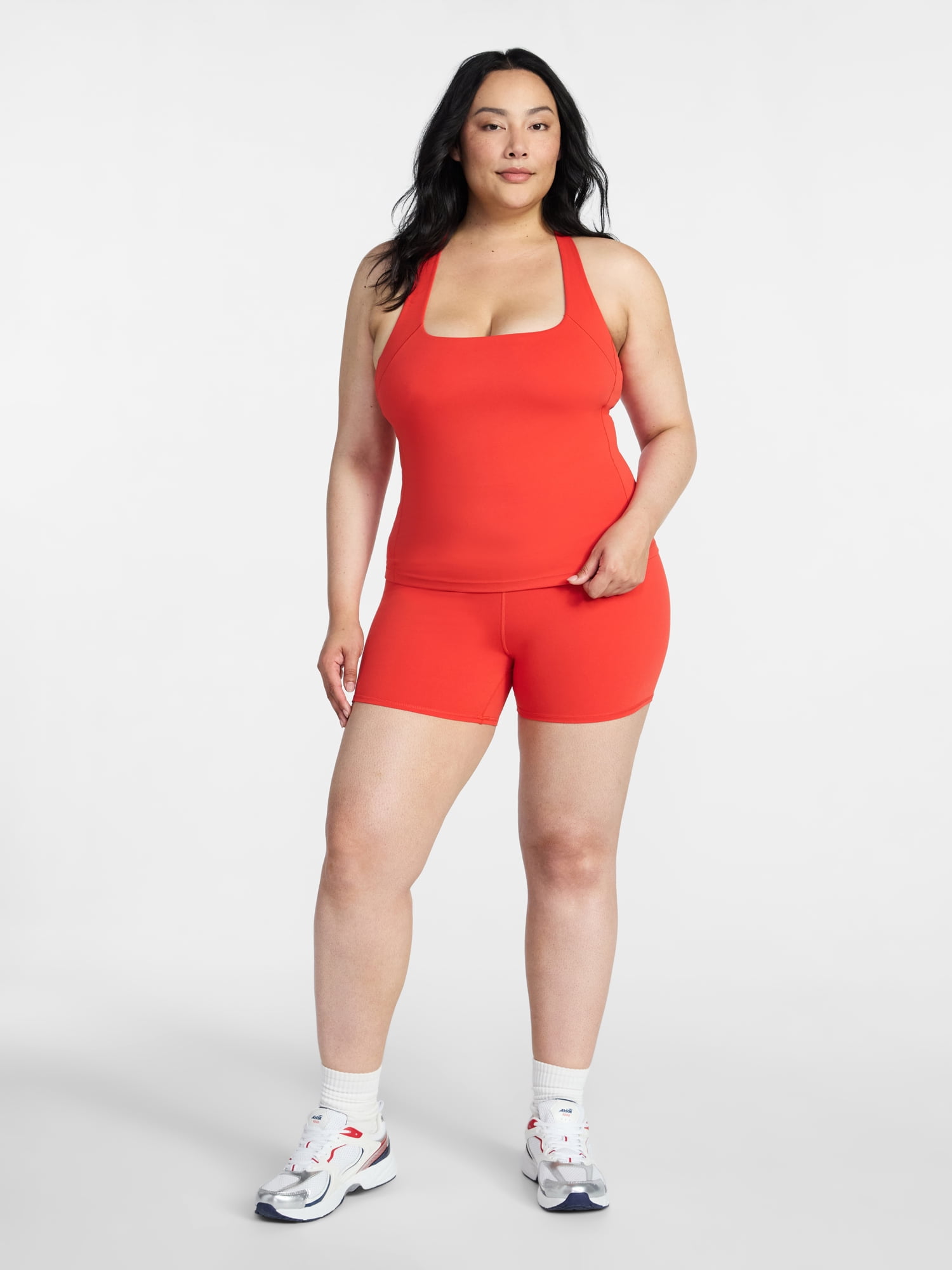 Avia Women's and Women's Plus SoftSculpt Bike Short, Sizes XS-4X