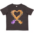 thumbnail image 3 of Inktastic Fire Heart Dragons Boys or Girls Toddler T-Shirt, 3 of 5
