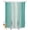 Turquoise, variant on Split Shower Curtain for Transfer Bench, Red Orange Ombre Fabric Shower Curtains for Bathroom, Modern Gradient Abstract Art Tub Sliding Transfer Bench Waterproof Bath Curtains 72"x84"