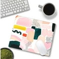 thumbnail image 3 of Abstract Graphic Design Mouse Pad Washable Square Cloth Mousepad for Office Laptop NonSlip Rubber Base Cute Desk Accessory for Wireless Mouse Add Creativity to Your Workspace, 3 of 6