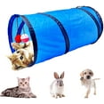 thumbnail image 3 of Manunclaims Cat Tunnel with Balls for Indoor Cats Interactive, Rabbit Tunnel Toys, Pet Peek Hole Toy Toys Play Tunnels for Cats Kittens Rabbits Puppies Crinkle Collapsible, 3 of 8