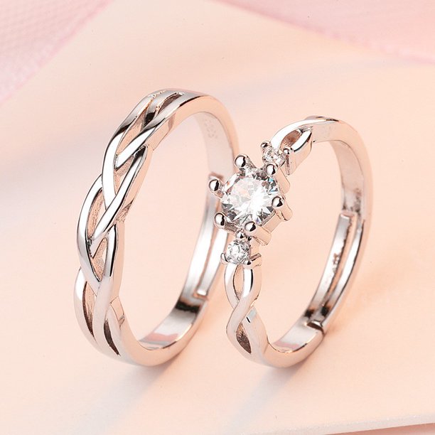 50 estilos 925 anillo de plata original, anillo de diamantes para mujer, apertura ajustable, accesorios de joyería de moda japonesa y coreana de moda Gao Jiahui unisex
