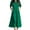 Green, variant on Timegard Summer Dresses for Women Plus Size Button up Short Sleeve Loose Lightweight Casual Long Dress
