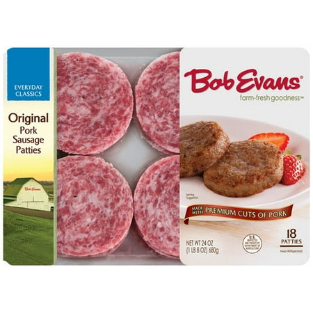 Bob Evans Original Pork Sausage Patties, 18ct
