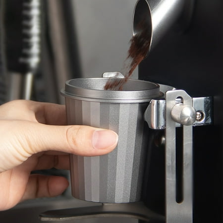 

Fogcroll Coffee Powder Mug Solid Construction Fade-Resistant Aviation Aluminum Espresso Coffee Powder Mug Portafilters Dosing Cup Kitchen Supplies