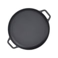 thumbnail image 3 of Pancake Flat Frying Pan, Cast Iron Skillet for Kitchen, Anti Stick, Even Heating, Multifunctional, Easy to Clean, Flat Bottom, Suitable for All Pancakes, 3 of 7