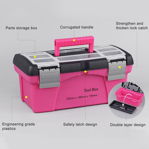 Pink Tool Boxes