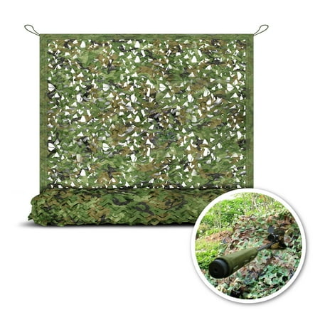 Gamexcel Camouflage Netting Camo Mesh Hunting Blind Military Party Sunshade 3Pack 10x5ft