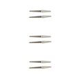 thumbnail image 4 of Seitruly 5 uds mango lima de uñas de doble cara metal fuerte manicura pedicura aseo blanco 3piezas Seitruly CBP045791, 4 of 6