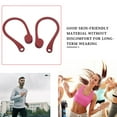 thumbnail image 4 of ruzhgo Crochet Anti-Perte pour Écouteurs Bluetooth Support Anti-Chute pour Casque Sans Fil, Blanc Rouge, 4 of 6