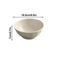 thumbnail image 3 of Cuenco ecológico para sopa de paja para estudiantes: fácil de limpiar, comedor resistente para residencias, fideos instantáneos y uso al aire libre, 3 of 5