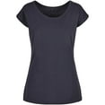 thumbnail image 1 of Build Your Brand T-Shirt à Col Grand pour Femmes, 1 of 3