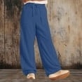 thumbnail image 2 of RXMEKW Casual Drawstring Sweatpants for Women with Elastic Waist and Multi-Pockets, Polyester, Regular Length, 2 of 9