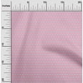 thumbnail image 2 of oneOone Cotton Poplin Light Pink Fabric Dot Fabric For Sewing Printed Craft Fabric By The Yard 42 Inch Wide, 2 of 5