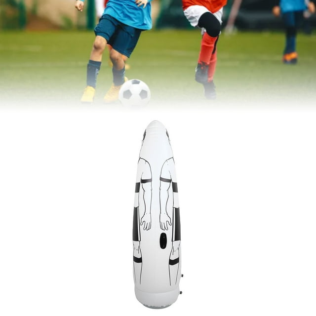 Soccer Inflatable Dummy, Football Practice Inflatable Dummy PVC Portable for Outdoor