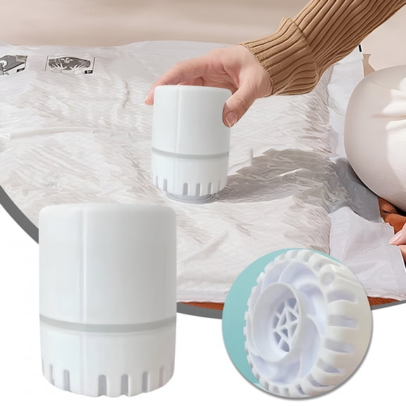 CURYMAY 2026 New Vacuum Storage Bag Pump,Electric Vacuum Pump for Storage Bags,Universal Bag Suction Pump for Clothing and Quilt,Handheld Compression Pump for Travel and Home Organization