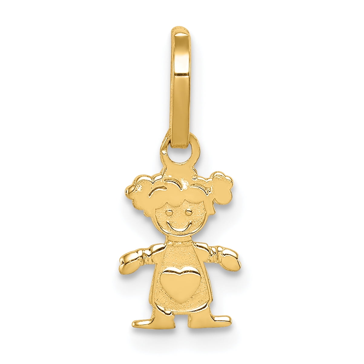 14k Yellow Gold Little Boy or Girl Pendant 14k Yellow Gold Little Boy or Girl Pendant