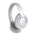 thumbnail image 3 of Auriculares supraurales,Auriculares supraurales plegables con cancelación de ruido,Auriculares 50 h de autonomía con audio para viajes en casa,Auriculares estéreo de oficina con Gris plata, 3 of 9