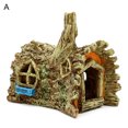 thumbnail image 2 of Flmtop Resin Simulation Hollow Tree House Aquarium Fish Tank Decor Landscape Ornament, 2 of 9