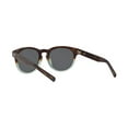 thumbnail image 6 of Costa Del Mar Men's Del Mar Round Sunglasses, Matte Tide Pool/Grey Silver Mirrored Polarized, 54 mm, 6 of 7