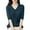 248#Dark Blue, variant on Elbow Length Tops for Women Vneck Dressy Casual Half Sleeve T-Shirts | Boho Basic Tee Fall Office Tunic Top Ladies Blouse Camel S
