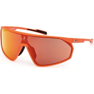 Sunglasses Adidas Sport SP 0074 43L Matte Orange / Roviex Mirror