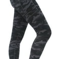thumbnail image 6 of Allsense Women's High-Waited Leggings - Tummy Control with Zipper Pocket, Black Camo, X-Large, 6 of 7
