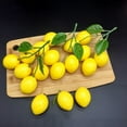 thumbnail image 3 of Lifelike Artificial Lemon Fruit Kitchen Restaurant Display Food Decor Props, 3 of 6