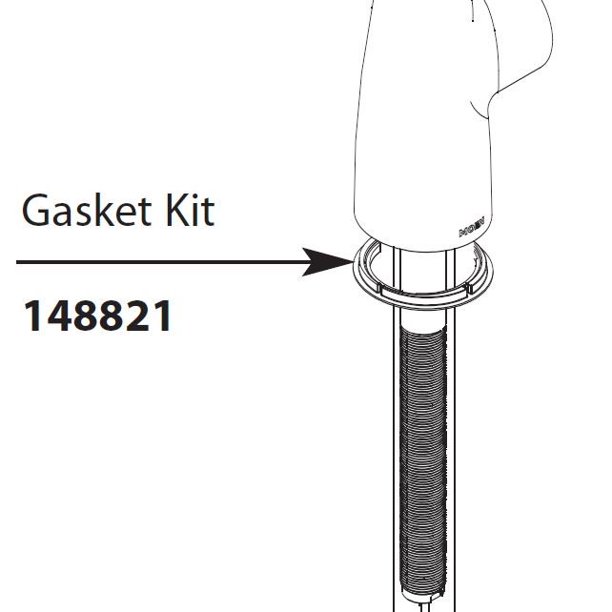 Moen 148821 Gasket Kit For SingleHandle High Arc Pulldown Kitchen