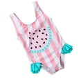 thumbnail image 3 of Worallymy Traje de baño para niña Traje de baño para niños Sandía Ropa de playa Traje de baño de secado rápido, S Worallymy JD735801468, 3 of 7