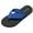 Blue, variant on Binhe Men Fashion Flip Flops Fashion Flat Beach Sandals Soft Bottom Flat Slippers with Arch Support Impermeable Open toe Beach Thong Sandals for Solid Color